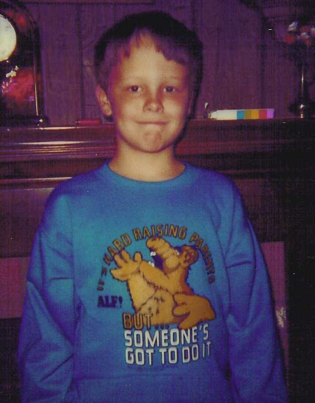 Tommy at 8 years old